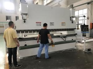 Wholesale 250 Ton CNC Hydraulic Press Brake Machine , Sheet Metal Press Machine from china suppliers