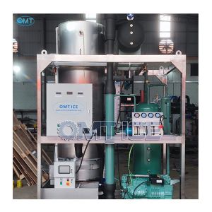 Commercial 10 Ton Tube Ice Machine Refcomp Compressor Eco Friendly