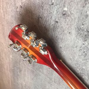 12-strings 360 electric guitar, with two outputs, lacquered sheen on the