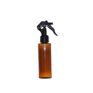 Brown Plastic Cosmetic Spray Bottles With Mini Trigger BPA Free