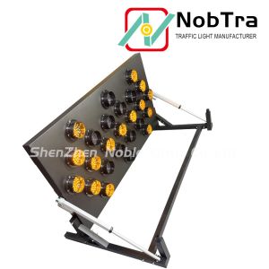 7-Unit 25-LED Sequential Arrow Light Board with Remote Control