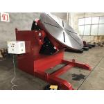 China 10 T 2 Axies Welding Turn Table , Foot Pedal Tilting Rotation Arc Welding Table for sale