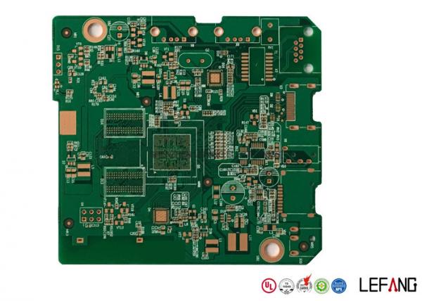 Quality 4 Layers 1.0mm Bluetooth Communication PCB Power Board 1 Oz / 35 µM Copper Thick for sale