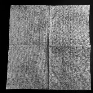 100% Polyester Clean Room Wipe 4-Folded Lint Free Cleanroom M-3 Cleaning wiper