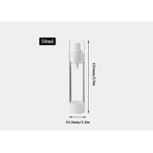 Empty Fine Mist Spray Bottle Refillable Transparent Airless Spray Bottle
