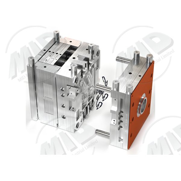 2*16 Cavity Stack Injection Mold 1.5M Cycles Custom Injection Mould For High