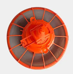 Duck Goose House Pan Feeder Poultry Feeding Systems Yellow Red