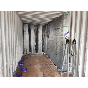 2*2 6 Ft Welded Wire Fencing Panels For Construction / Floor Heating