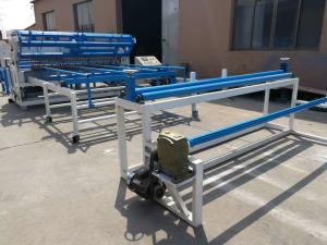 China Longitude Wire From Coil Automatic Welded Mesh Machine With Mitsubishi PLC Program And HMI on sale