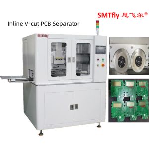 Fully Automatic Inline V-Cut Pcb Separator Machine 0.8mpa
