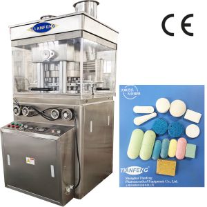 Wholesale 3200 Kg ZP23 ZP25 ZP27 Rotary Tablet Press Machine 15mm Max. Thickness for Granules and Powder from china suppliers