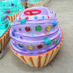 Miniature Kids Amusement Ride Kiddie Rides With Ice Cream Cockpit