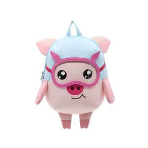 Wholesale NHB208 new arrival 2019 lovely pig neoprene toddler backpack for kids from china suppliers
