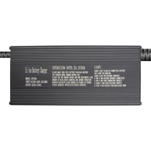 24V20A 30A 480W Intelligent Aluminum Shell Charger for E-forklifts Li-ion