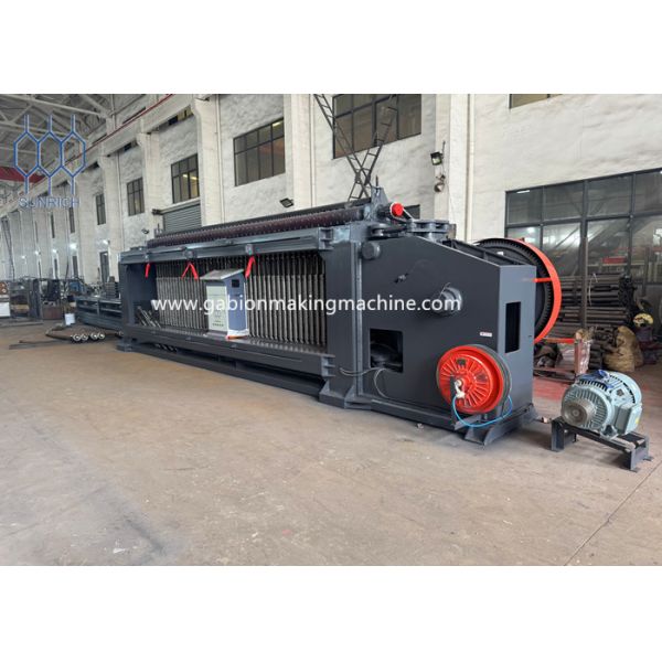 Heavy Duty Gabion Machine For Galvanized Steel Wire / PVC Coated Wire Mesh Cages
