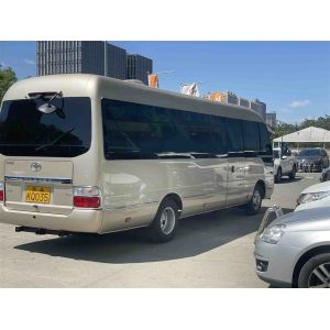 China Commercial 171kw 130km/H 20 Passenger Minibus Toyota Costa 2015 Year on sale