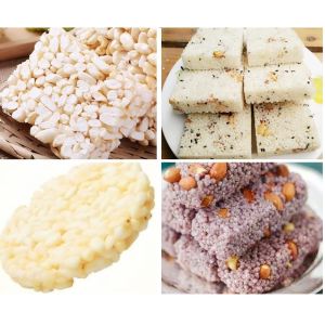 Grain Puffing Machine for Producing Puffed Rice Bar/ Crunchy Rice Candy Puffing
