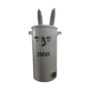 25kva Oil Immersed Distribution Transformer Single Phase Pole Mounted Transforme