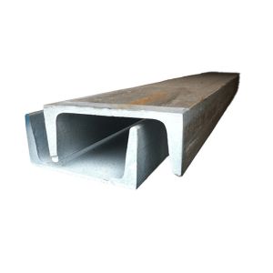 Black Core Refining Metal Framing Channel MS Mild Steel A36 Q235 Grade
