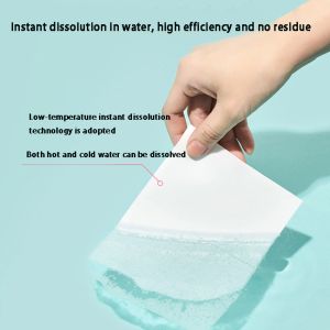 Anti Bacterial And Anti Mite Concentrated Laundry Cleaning Sheets With Clean