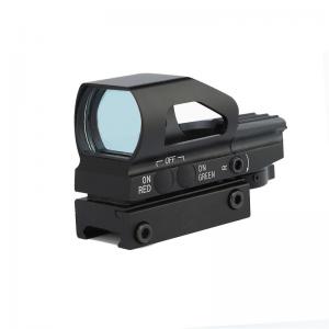 China 4 Reticle Sight Ratchet 1x23x34 Red Green Dot Scope With QD Picatinny Mount on sale