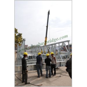 bailey bridge/portable/temporary/military bridge/steel/quick bridge/pedestrian