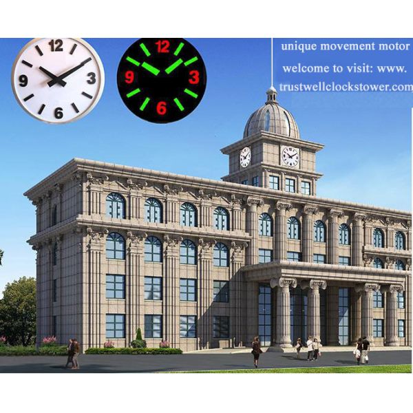 1.5m 1.8m 2m 2.5m 3m 3.5m diameters tower clocks and large movement motor with