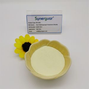 Wholesale Self Hydrating Cationic Guar Gum With High Quality Has High Viscosity And Medium Degree Of Substitution For Hair Care from china suppliers