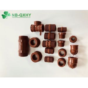 PPH Male Thread Elbow 90 Degree Equal Angle for Pn16 Hot Water Pipe Fitting
