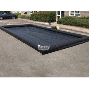 Car Water Containment Mat Easy Clean PVC Inflatable Wash Pads Cleaning Mat For