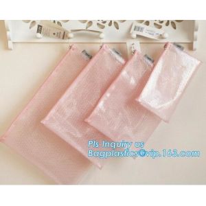 A3,A4,A5,B4,B5,B6,B8 file folder clear mesh bag printed logo document folder