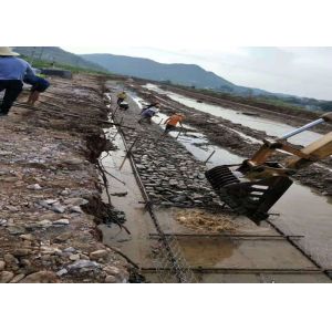 4x1x1 Pvc Plastic Coated High Zinc Gabion Rock Baskets