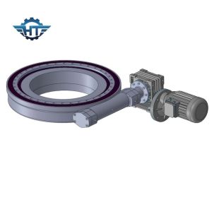 14 Inch Single Axis Slewing Drive For Solar Tracker SE14 Slew Drive Gearbox