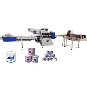 Gold supplier small business machine ideas toilet tissue single roll packaging