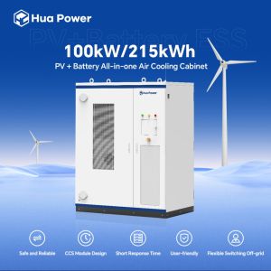 Hua Power OEM ODM BESS Air Cooling 100kW/215kWh Energy Storage Container System