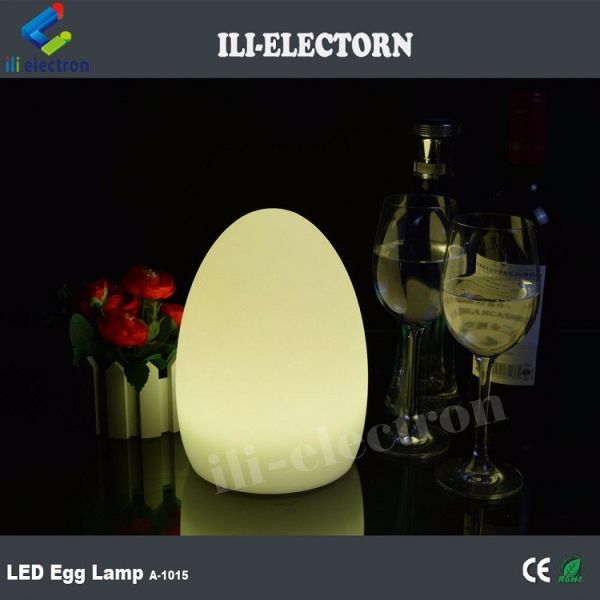 Led club light/party lamp/rechargeable cordless egg table lamp