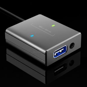 Plug And Play Android Carplay Box with USB Type-A and USB Type-C Connectivity