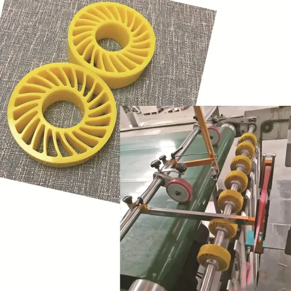 Paper Roller PU Wheel Sun Wheel Polyurethane Crush Wheel