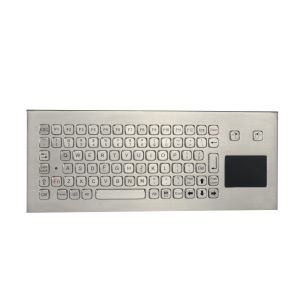 Wholesale IP68 Rugged Industrial Metal Keyboard With Scroll Function Sealed Touchpad from china suppliers