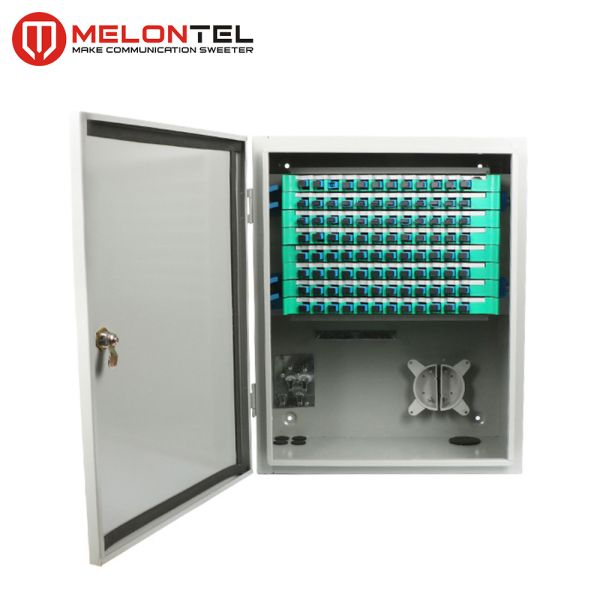 96 Core Outdoor Server Rack Cabinet SPCC Telecom Wall Mount Type MT 1301