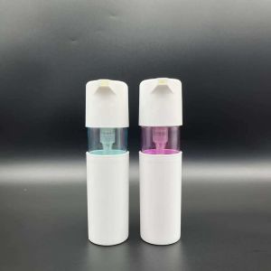 100ml PET Empty Plastic Pump Bottle For Emulsion Essence