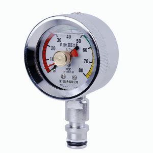 Brass Case Differential Pressure Instruments Diff Pressure Gauge 1.2 Lbs