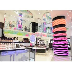 Smart P3.91 Curved Video Wall Displays Soft Modules For Indoors