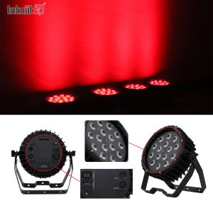 90W RGBW 4in1 Par Slim Led Flat Par Can Light For Outdoor Dj Stage Event Light