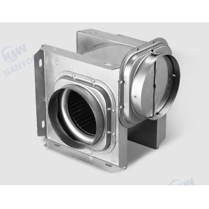 Buy cheap 1235CFM Mini 90 Degrees Air Duct Mixed Flow Inline Duct Fan Used In Various from wholesalers