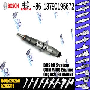Diesel fuel Injector assembly common rail injector 0445120256 for diesel engine