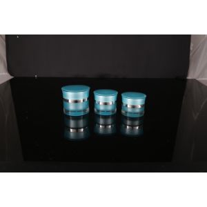 hand lip crystal pump empty square white Screen Printing Airless 30ml Cosmetic