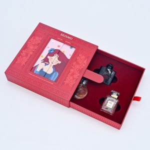 Customized creative face changing drawer perfume box gift box Valentine's Day
