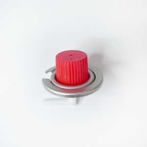 Durable Anti Leakage 1 Inch Portable Gas Can Valve With Red Caps