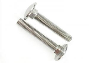 Wholesale Polishing Hardware Nuts Bolts Mushroom Head SS M6 Carriage Bolts Square Neck from china suppliers